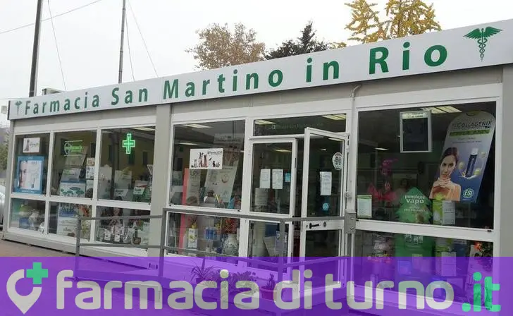farmacia San Martino in Rio snc