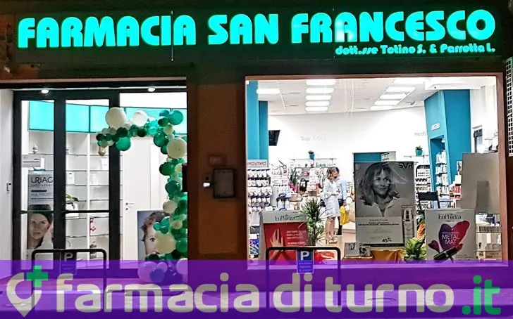 FARMACIA SAN FRANCESCO SNC delle Dottoresse Totino S. & Parrotta L.