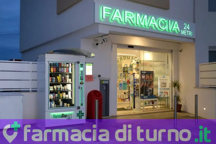 FARMACIA 24 metri