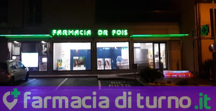 Farmacia Fois + Distributore 24/24 h