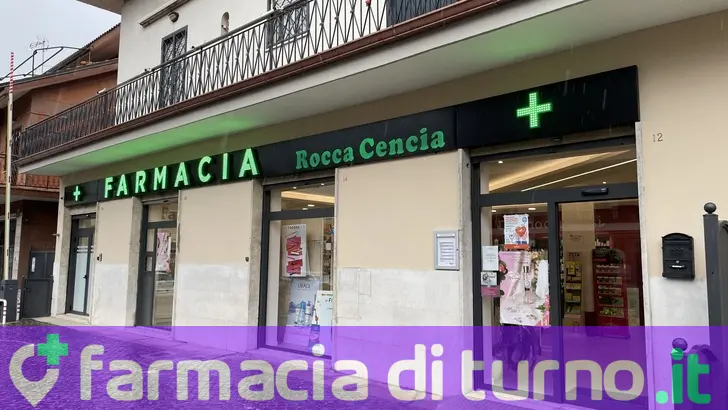 Farmacia Rocca Cencia delle Dott.sse D’Andrea, Miele, Sebastiani