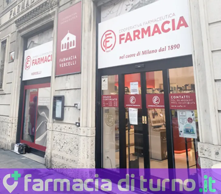 Farmacia CoFa Vercelli Milano