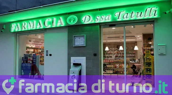 Farmacia Tatulli Dott.ssa Lucrezia Molfetta