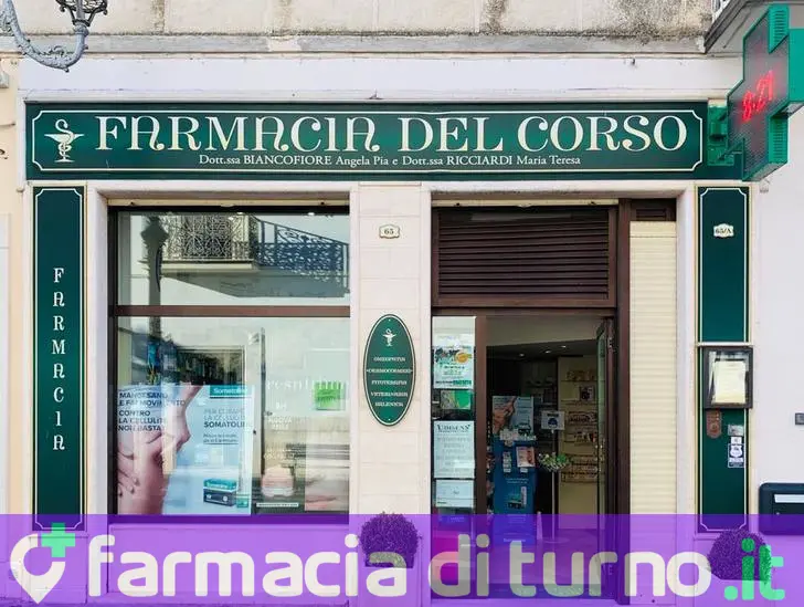 Farmacia del Corso Biancofiore Dr.ssa Angela Pia e Ricciardi Dr.ssa Maria Teresa