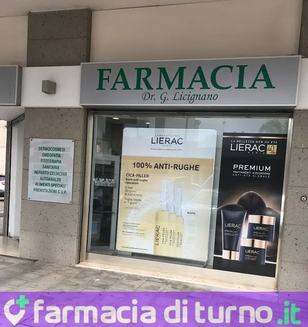 Farmacia Licignano Giovanni - Erboristeria, omeopatia, prodotti senza glutine