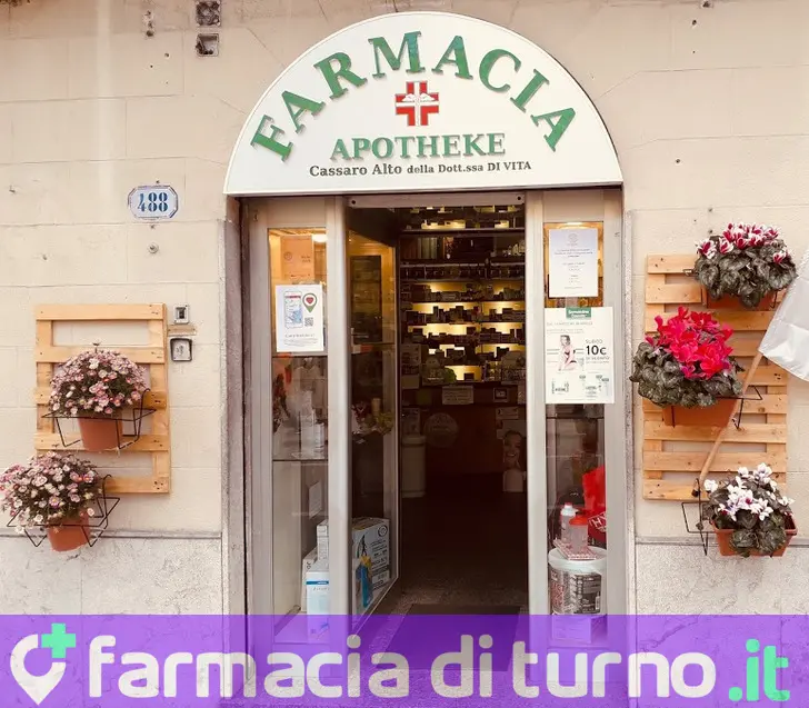 Farmacia Cassaro Alto della Dott.ssa Di Vita Maria Catia